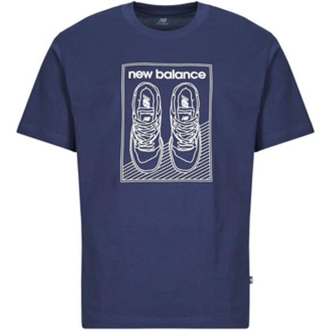 New Balance  T-shirt Korte Mouw GRAPHIC JERSEY TEE