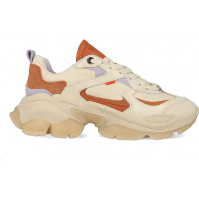 Bronx Sneakers Linn-y 66461B-AO-3739 Wit / Oranje / Paars-39