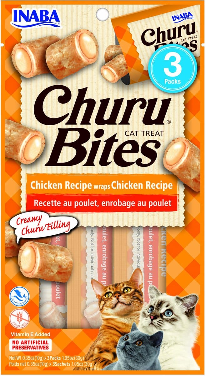 Inaba Churu Bites - Kattensnack - Kip 42 g