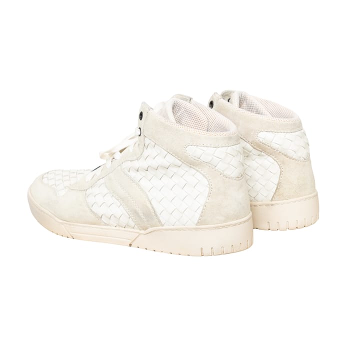 Bottega Veneta Intrecciato Leren Sneakers - '20s