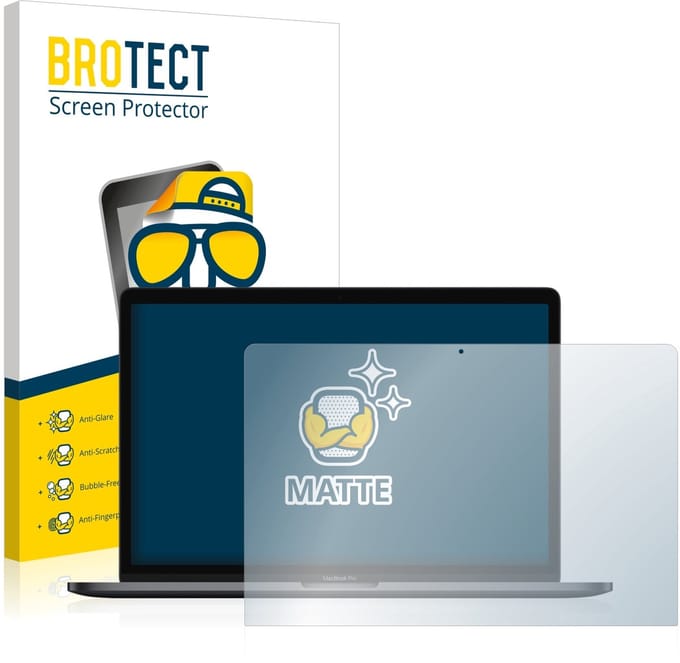 BROTECT - Screenprotector voor Apple MacBook Pro 15" 2018 - Folie Beschermfolie matte