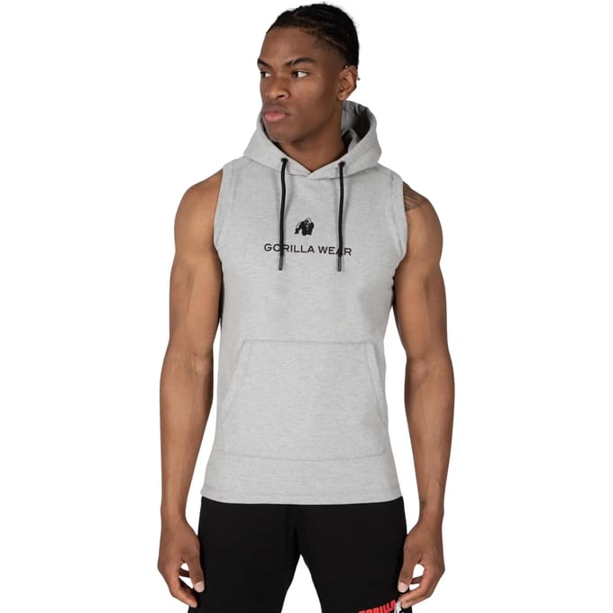 Mouwloze hoodie Gorilla Wear Lincoln