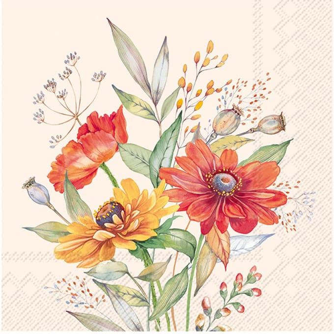 Servet "Sunset Bouquet"