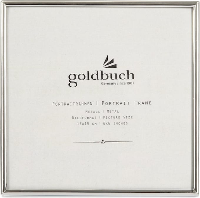Goldbuch - Fotolijst Fine Classic - Zilver - 15x15 cm