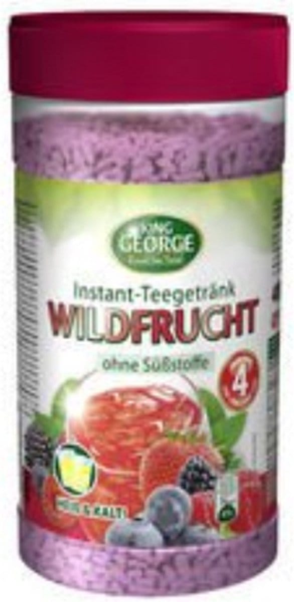 King George - Theedrank Wilde Vruchten - 12 x 400 gram