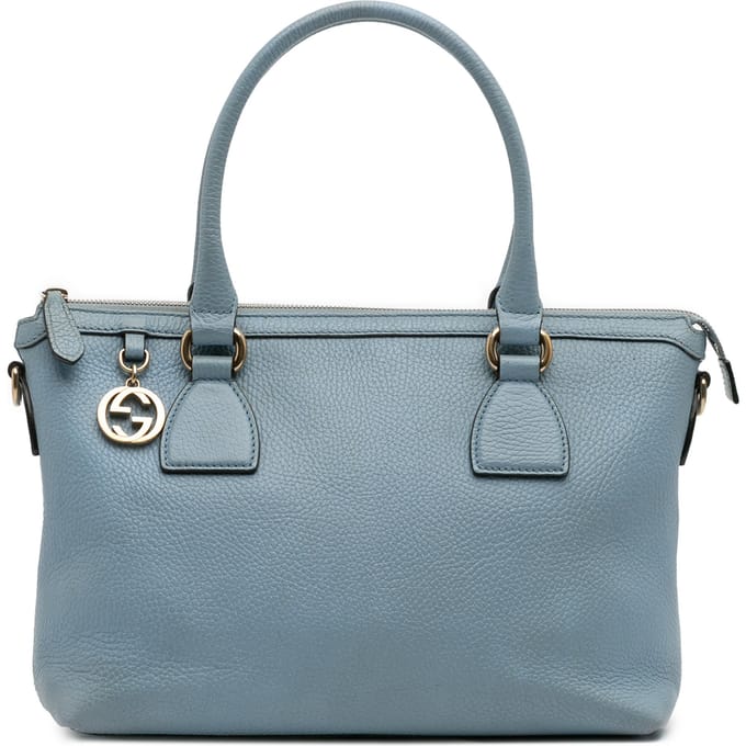 Leren Schoudertas G Charm