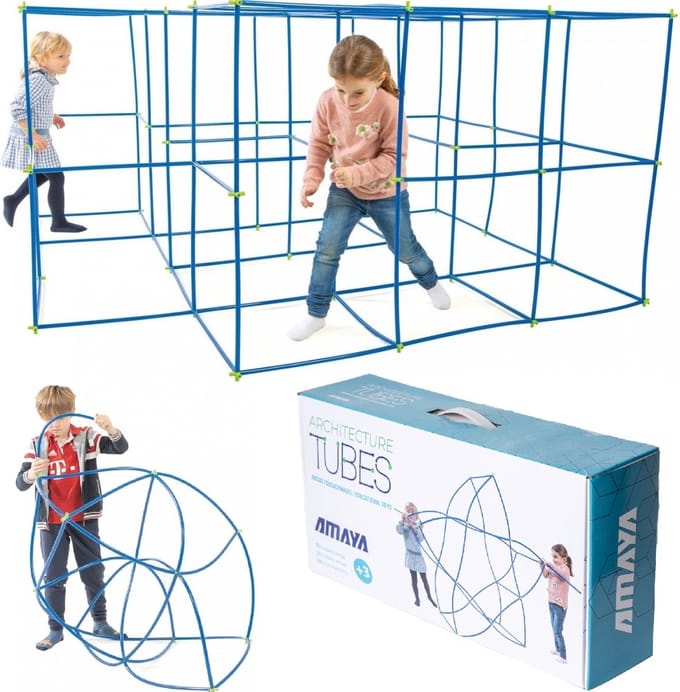 Bouwbuizen Set 170-delig - Flexibele 3D-constructie voor kinderen