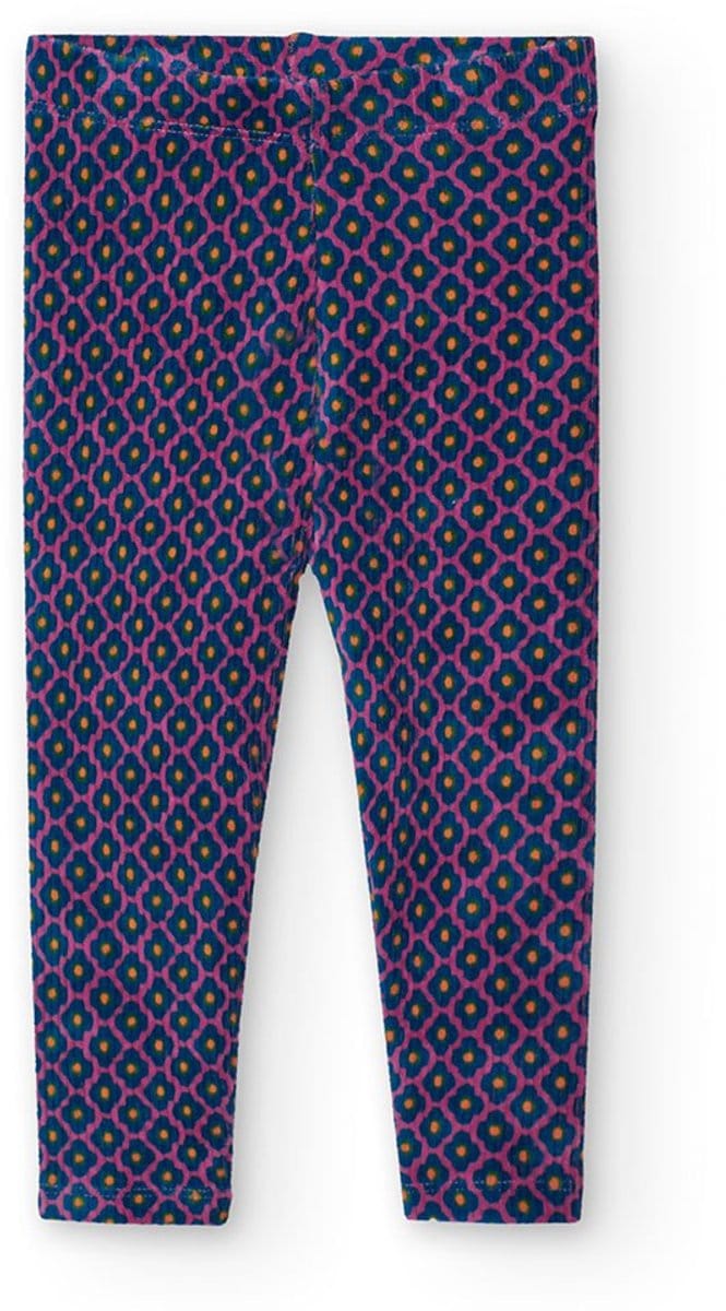 Boboli Stretch Corduroy Leggings Paars 18 Months Meisje