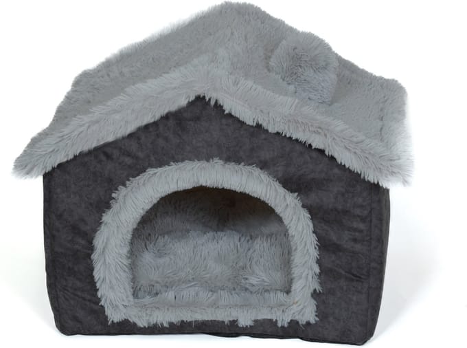 NapZZZ Honden huis M 60 cm Eco Antraciet