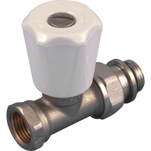 Comap Radiatorafsluiter - Recht 1/2 - Zelfdichtend Kvs - 1 ,25m3 h 409U