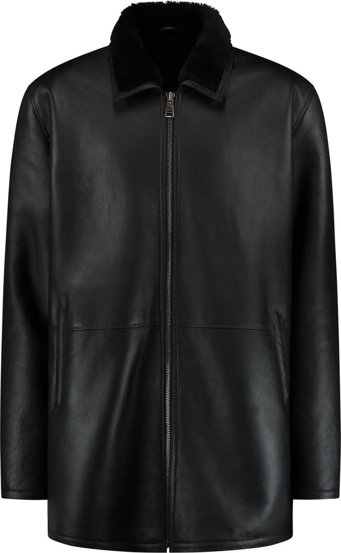LEATHER HYPE - Lammy heren jas grote maten - winterjas - maat 3XL