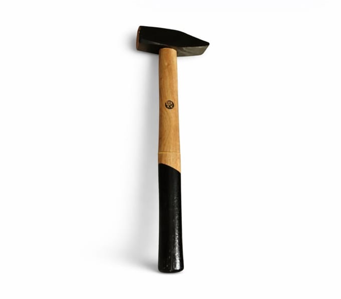 Hamer van 1 kg met extra lange steel