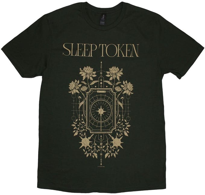 Sleep Token - Caramel Heren T-shirt - S - Groen