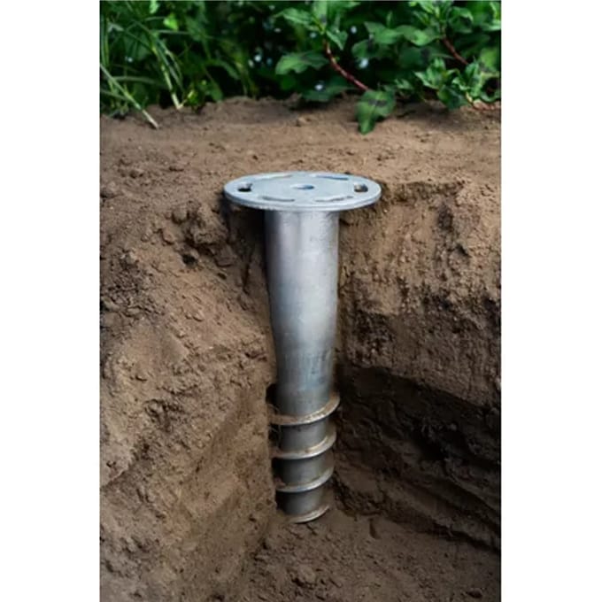 Grondankers Van Gegalvaniseerd Met Een Lengte Van Ongeveer 500mm 2st