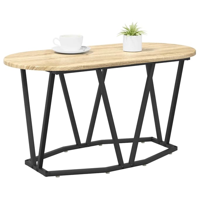 vidaXL - Salontafel - Sonoma - Eik - 80 - x - 40 - x - 40.5 - cm