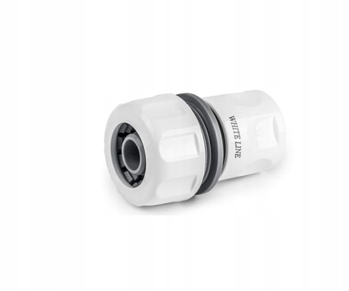 Bradas WHITE LINE Koppeling 19 mm (3/4") – Standaard Tuinslang Koppeling – Slangverbinder voor Irrigatie