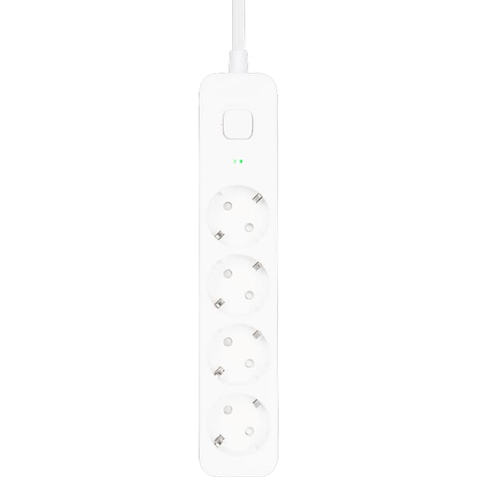 BlueBuilt Stekkerdoos 4-voudig 3 meter Wit