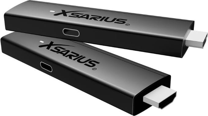 Xsarius AIR TV Stick 4K UHD | Google Assistant - Wifi 6 - Bluetooth 5.2 | 4K en 8K Streaming