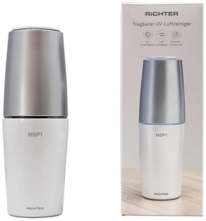 Richter Draagbare UV-luchtreiniger - MSP1 - USB-voeding