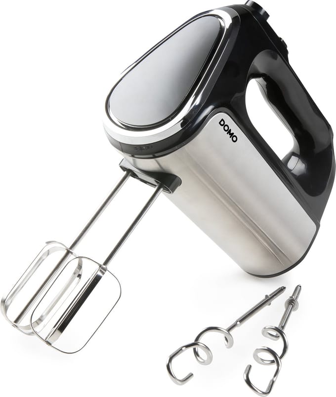 DOMO DO9258M Krachtige handmixer - 800W - DC-motor - inox
