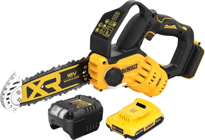 DeWalt DCMPS 520 D1 Accu-snoeizaag 18 V 20 cm borstelloos + 1x accu 2.0 Ah + lader