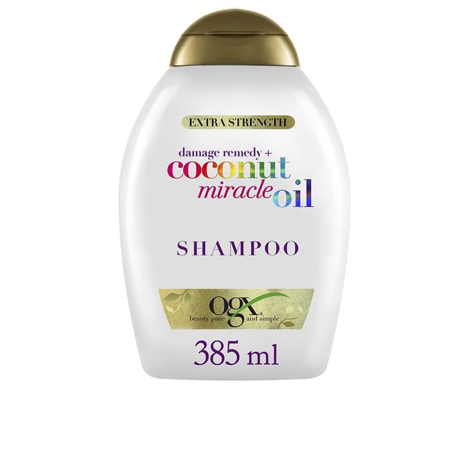 Herstellende Shampoo OGX Coconut MIracle Oil Beschadigd Haar (385 ml)