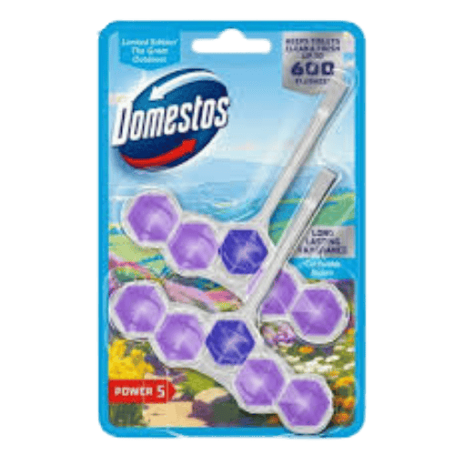 Domestos Power 5 Cotswolds Bloom Toiletblokken – 50 g – 2 Stuks