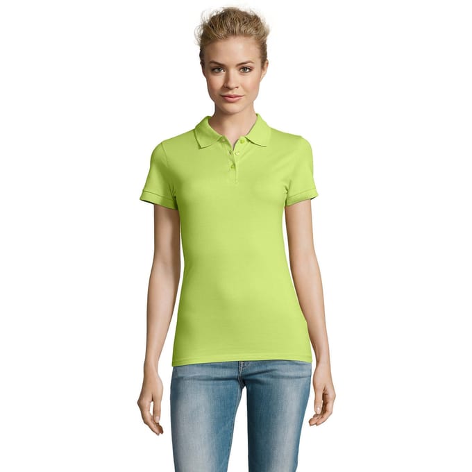 SOLS Dames/Dames Perfect Poloshirt (Appelgroen)