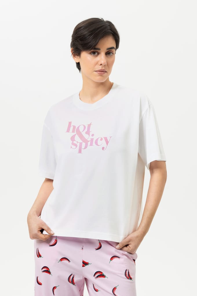 mey T-Shirt Serie Solid Love