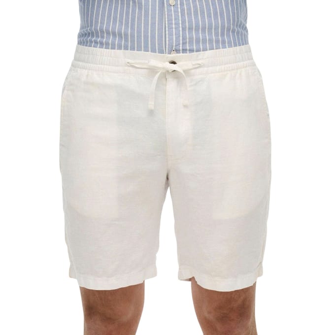 Superdry Merchant Linnen Short Heren - Maat XL