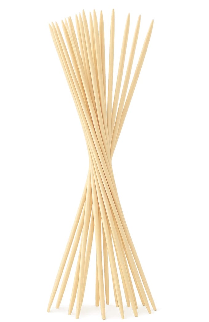 UNUS® Plantenstok set van 100 tonkinstokken hout 90 cm