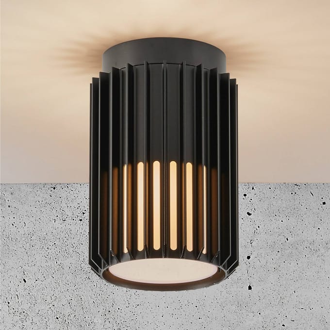 Nordlux Buiten plafondlamp Aludra, Seaside zwart