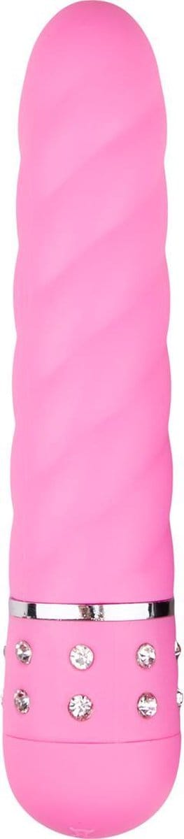Easytoys Mini Vibrator Gedraaid - Roze