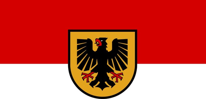 Vlag Dortmund 100x150cm