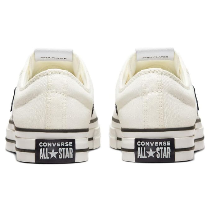Converse Star Player 76 Vintage Witte Zwarte Unisex Sneakers A01608C 42 white
