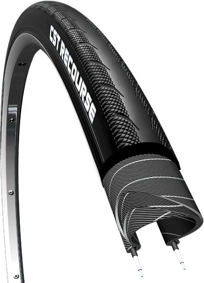 Cst Recourse C-1808 Dual Eps/kevlar Net 700c X 28 Racefietsband Zwart 700C x 28