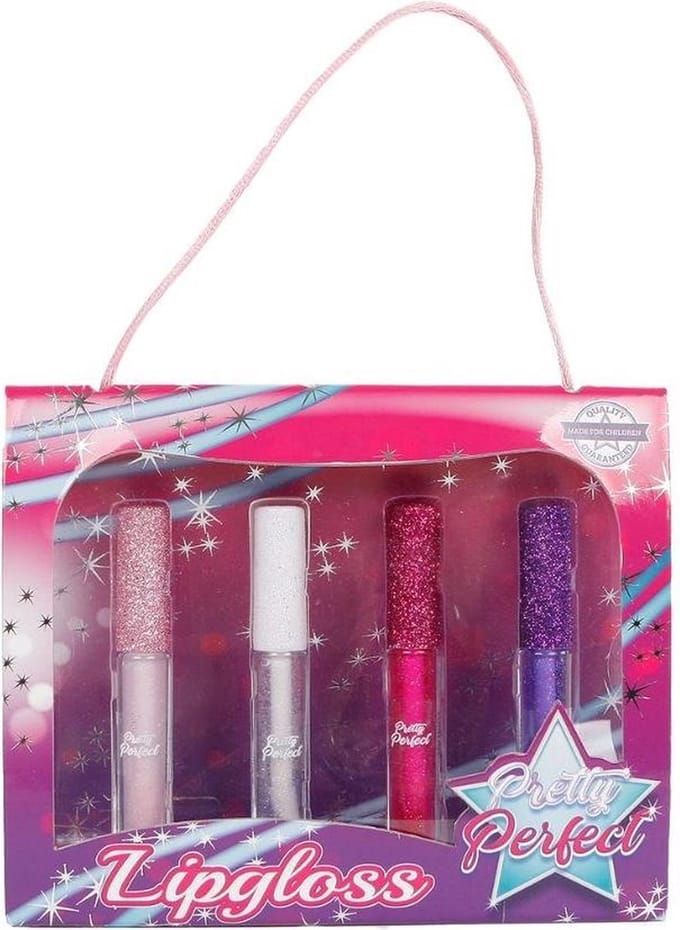 Pretty Perfect Lipgloss-set Glitter Meisjes 4-delig