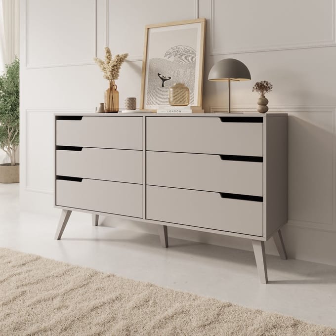 Meubella - Nido - Ladekast - Beige - 137x40x80 cm
