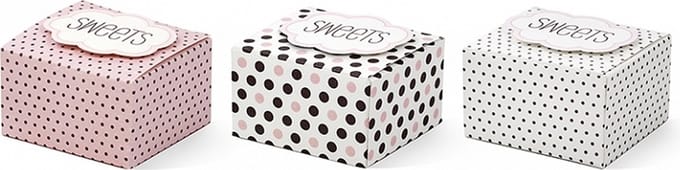 Partydeco Bedankdoosjes cloud sweets - 6 stuks