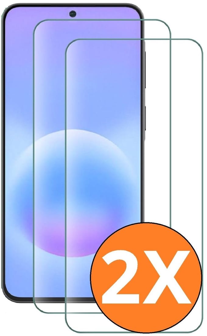 Screenprotector Geschikt voor Samsung Galaxy A57 - Beschermglas - gehard glas – tempered glass - 2 Stuks