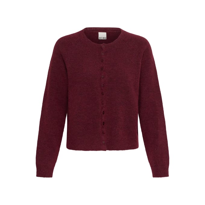Regular fit gebreid jack van wolmix model 'SAGE'