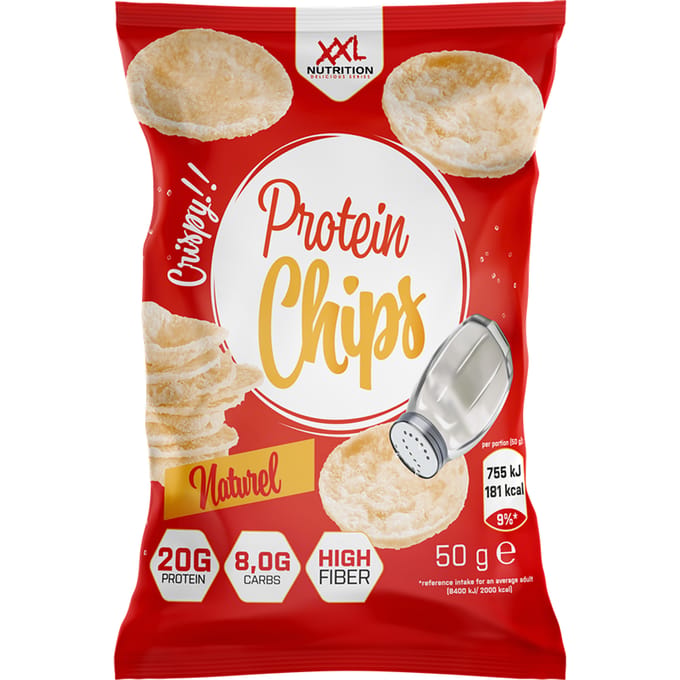 XXL Nutrition Protein Chips Natural 1 Zakje 50 gram