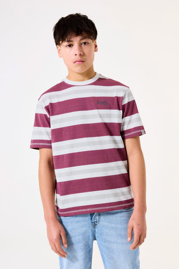 GARCIA Jongens Effen T-shirt Wit Korte mouw