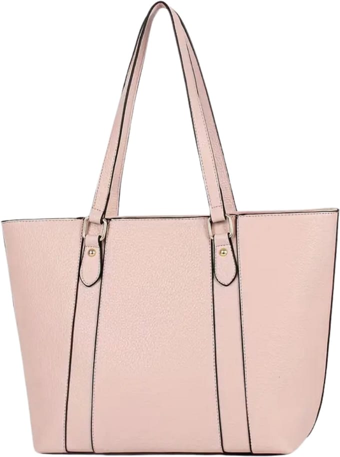 Nivard Handtas Dames - Schoudertas - School - Shopper - Schooltas - Werktas - Roze
