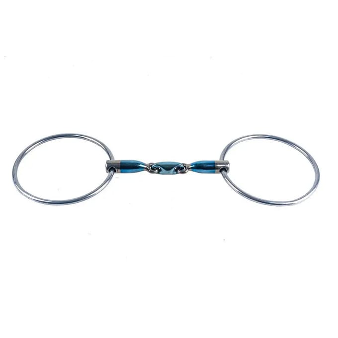 Trust Sweet Iron-loose ring large-eliptical-16mm   Watertrens Dubbel gebroken