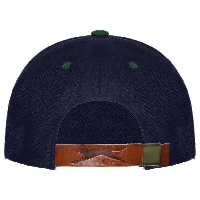 Slazenger Logo Heren Navy/Groen Cap