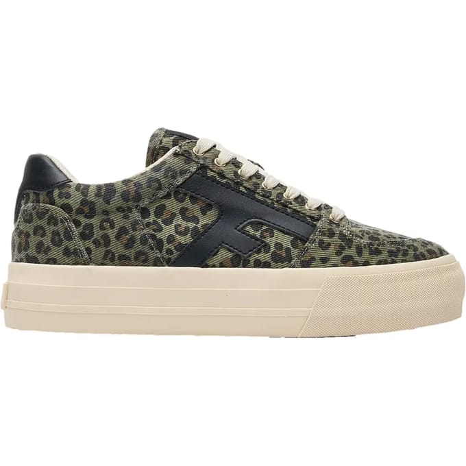 Woven Suède Sneakers Faguo Walnut Platform