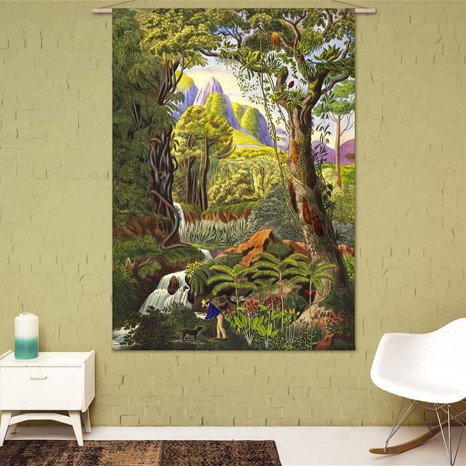 Wandkleed Morenia Pöppigiana - Maat: XL