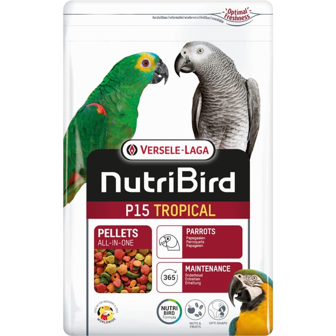 Versele-Laga Nutribird P15 Tropical Papegaai - Vogelvoer - 10 kg
