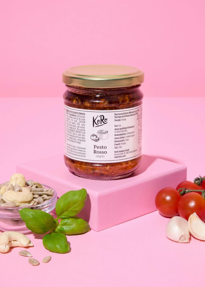 Vegan rode pesto 180 g